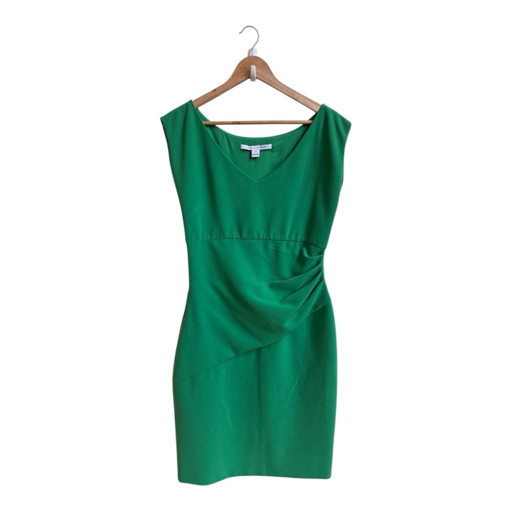 Diane Von Furstenberg Green Sleeveless Knee Length Sheath Womens Size 10